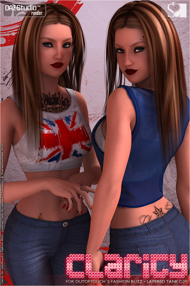 Clarity for Fashion Blizz - Layered Tank by N/A