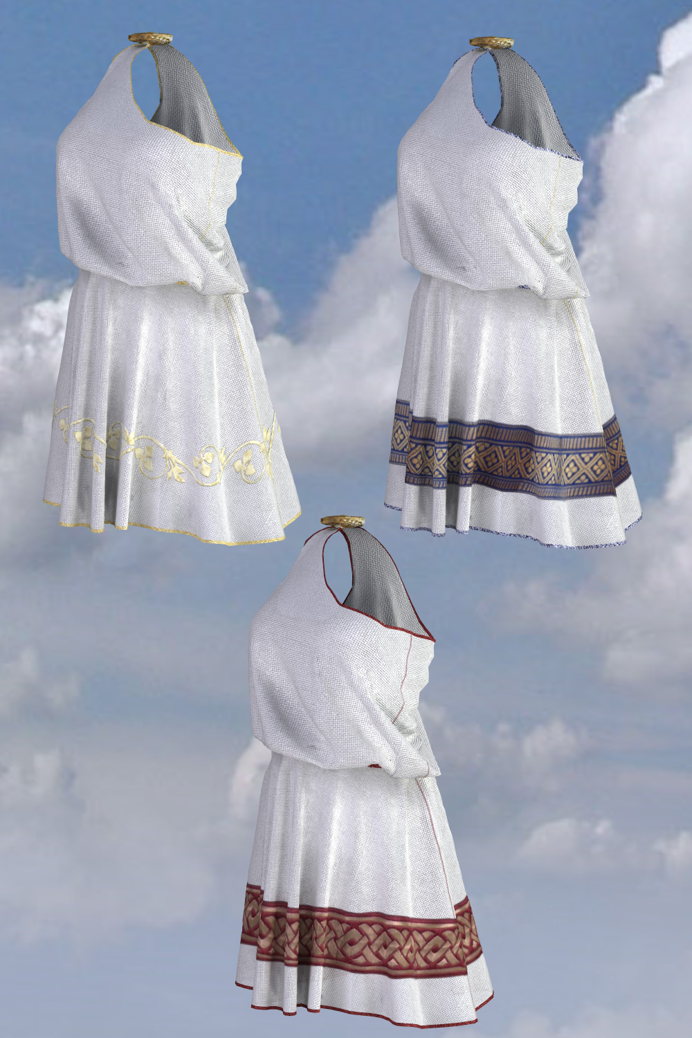 Angel Clothes for V4 by N/A