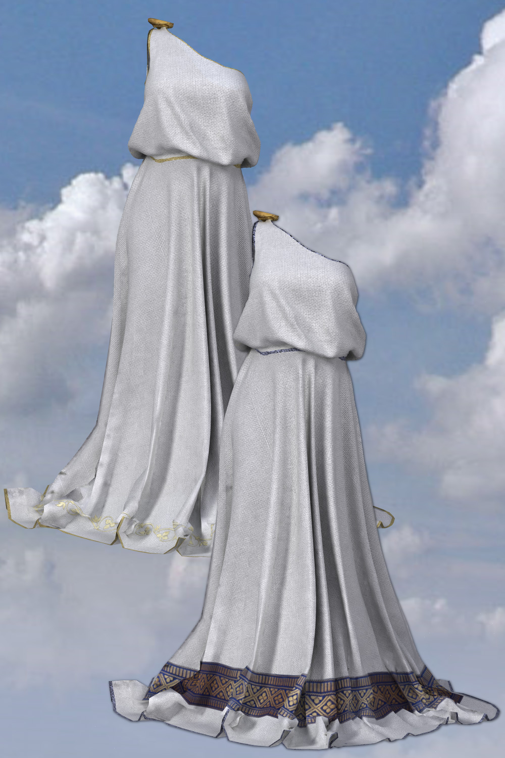 Angel Clothes for V4 by N/A