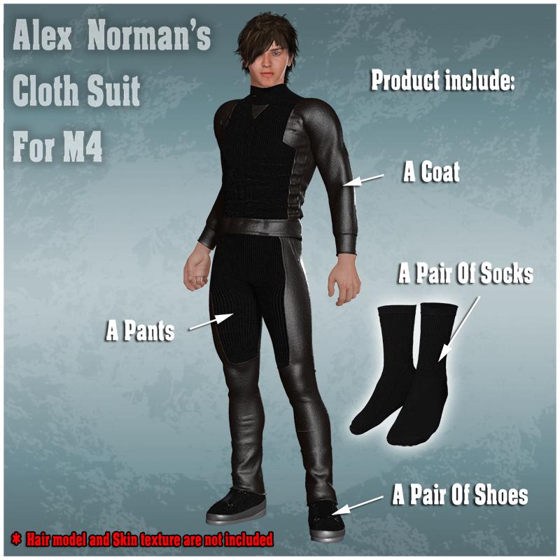 Alex Norman's Cloth Suit for M4 by N/A