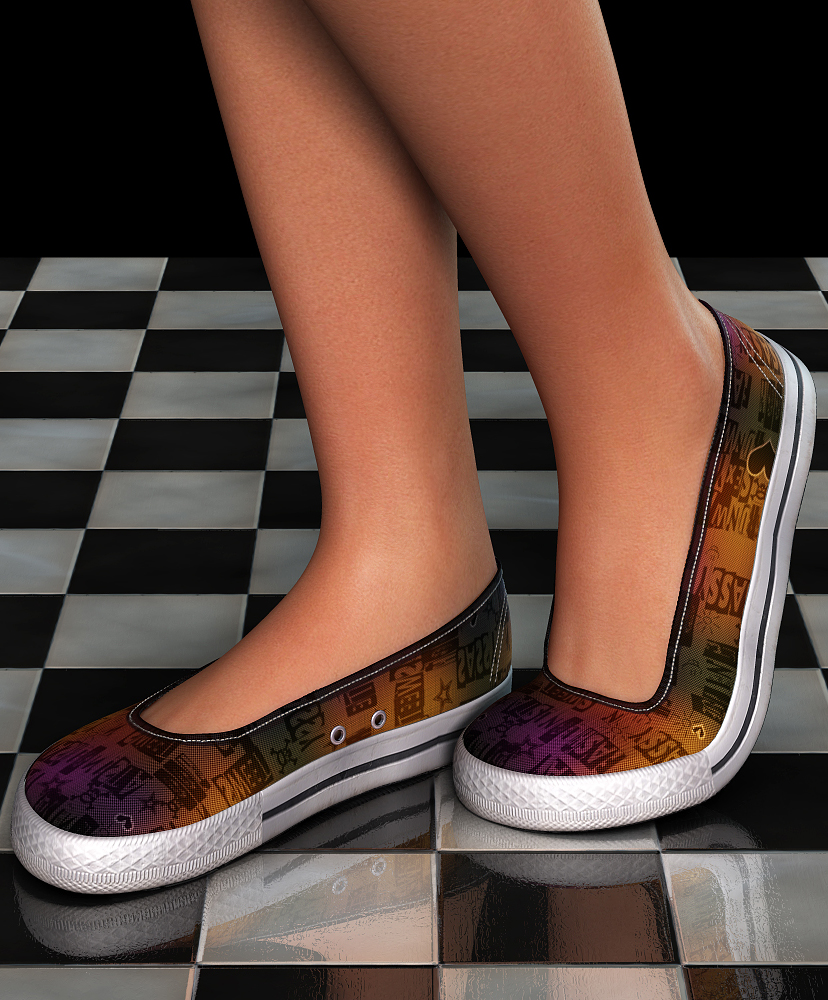 NYC Collection: Dainty-B Sneakers by N/A