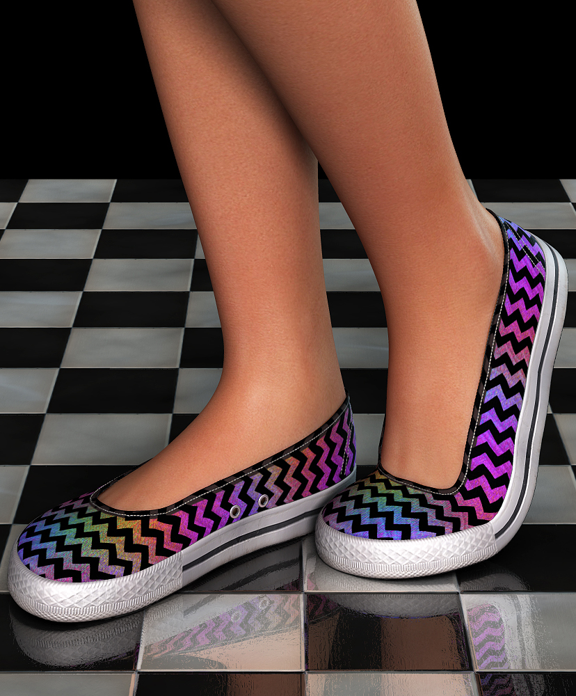 NYC Collection: Dainty-B Sneakers by N/A