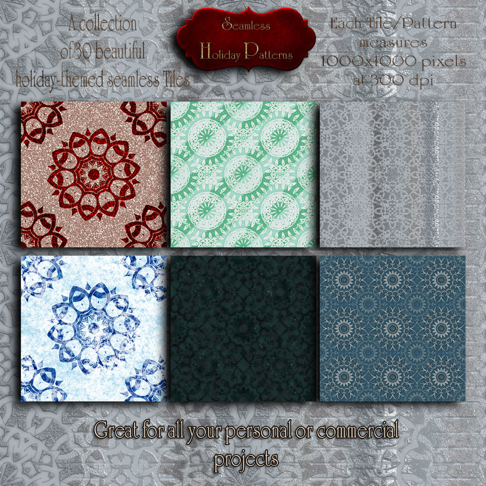 More Holiday Patterns by N/A