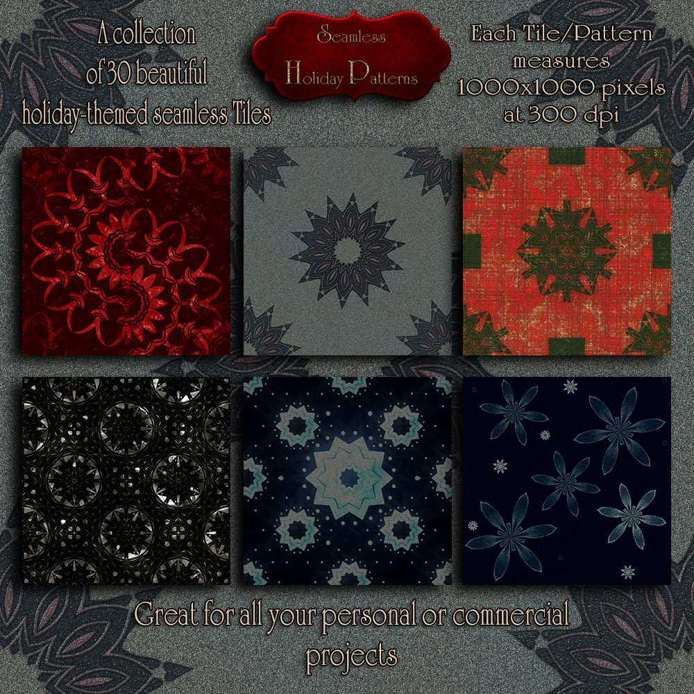 More Holiday Patterns by N/A