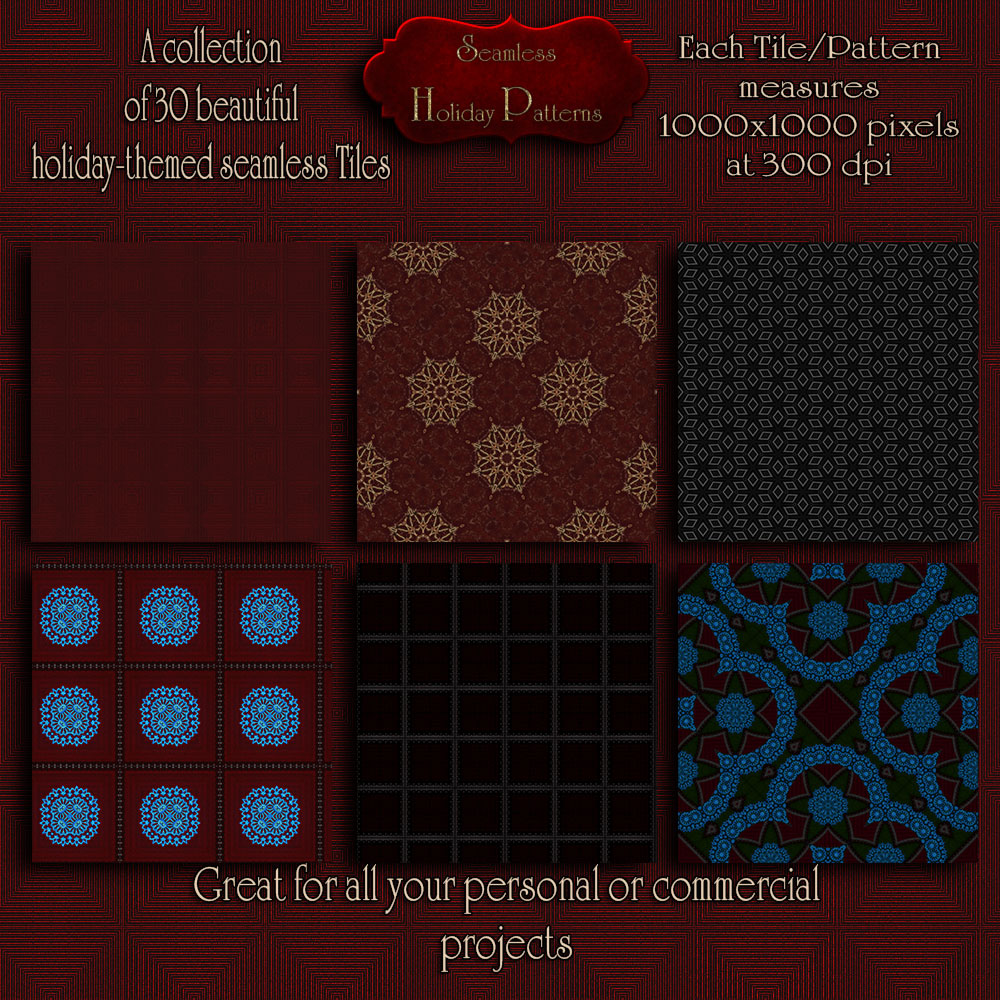 More Holiday Patterns by N/A
