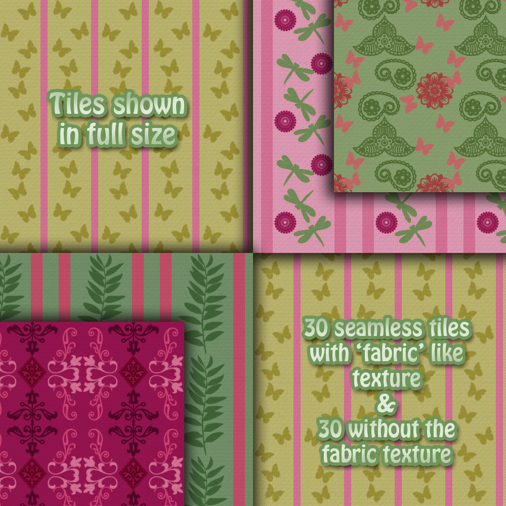 FB Delicate Pink Seamless Tiles / Merchant Resource by N/A