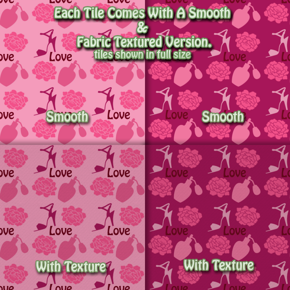 FB Delicate Pink Seamless Tiles / Merchant Resource by N/A