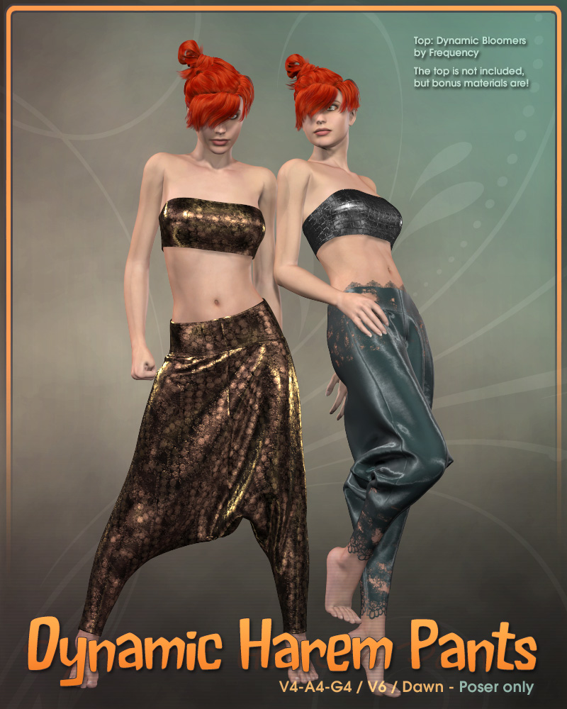 Dynamic Harem Pants by N/A
