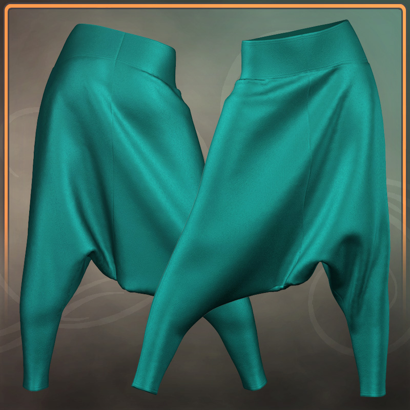 Dynamic Harem Pants by N/A