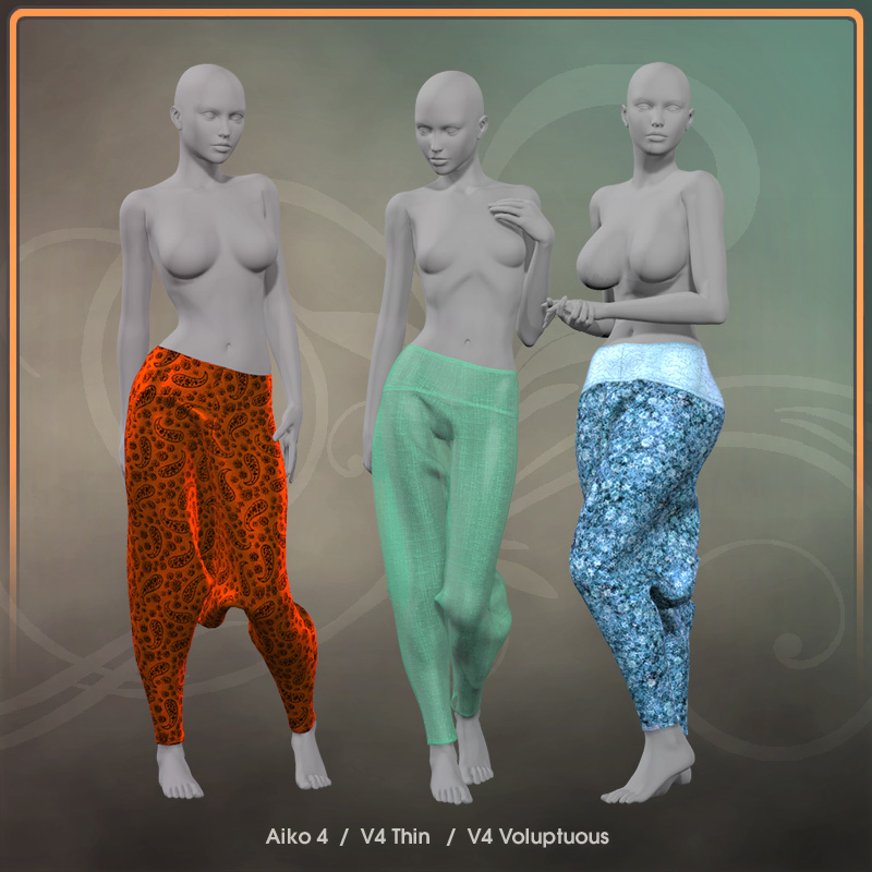 Dynamic Harem Pants by N/A