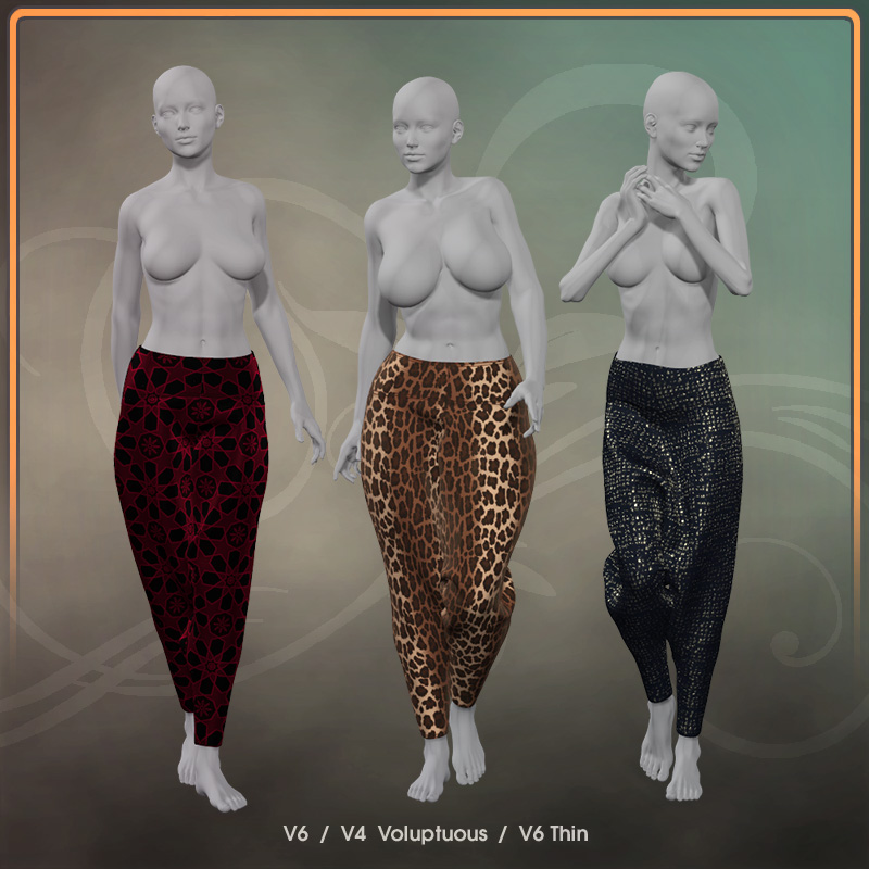 Dynamic Harem Pants by N/A