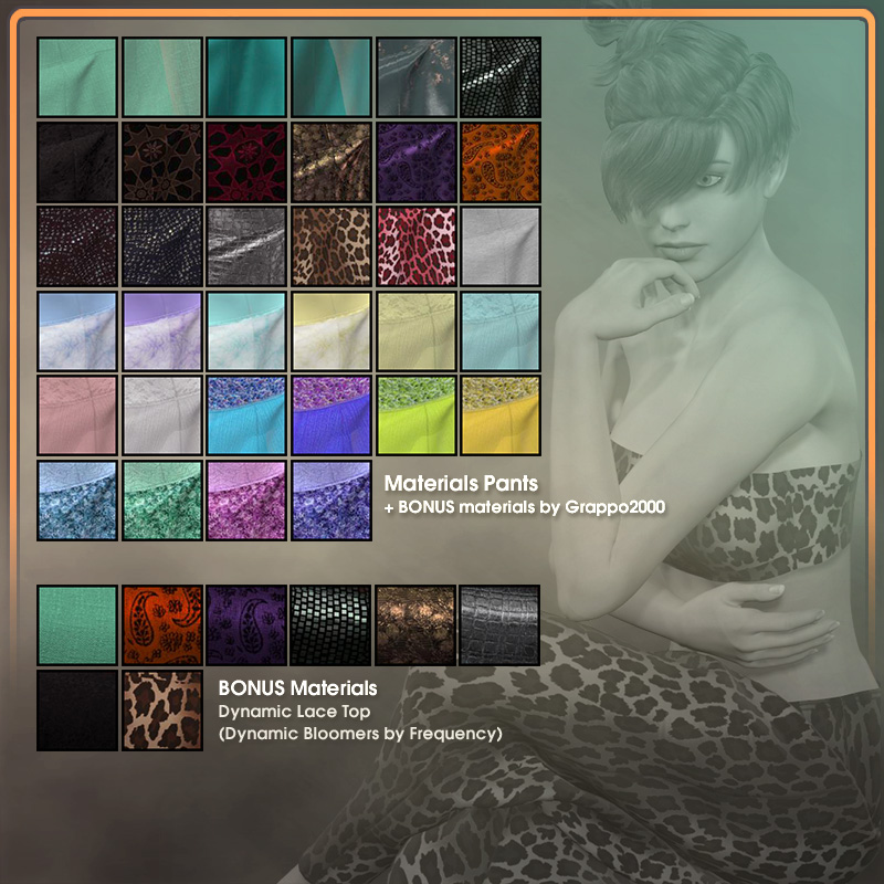 Dynamic Harem Pants by N/A