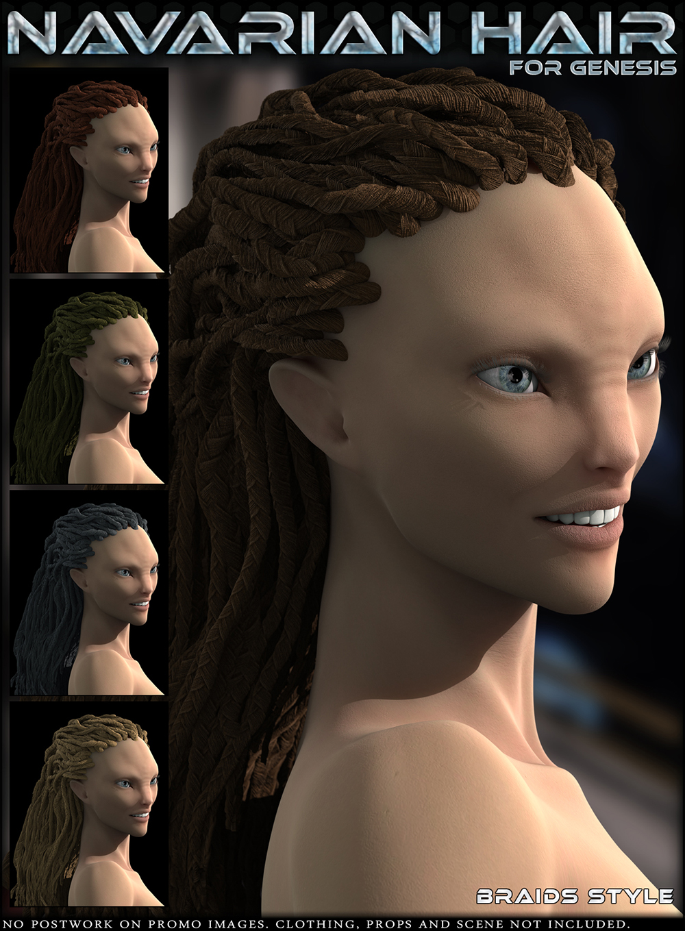 HFS Races: Navarian Hair by N/A