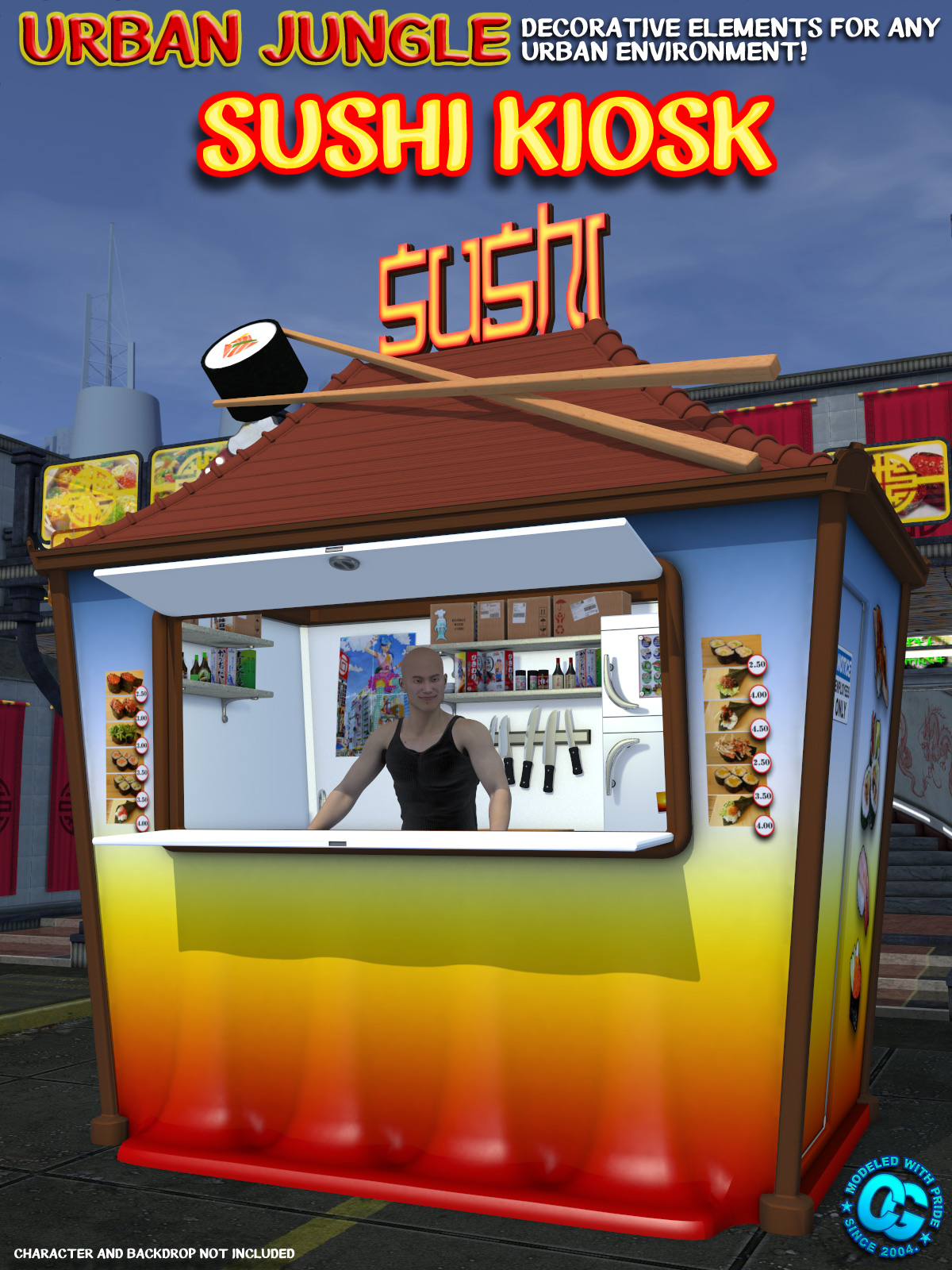 Urban Jungle_Sushi Kiosk by N/A