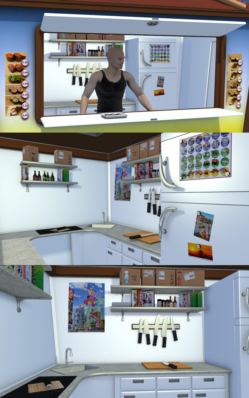Urban Jungle_Sushi Kiosk by N/A