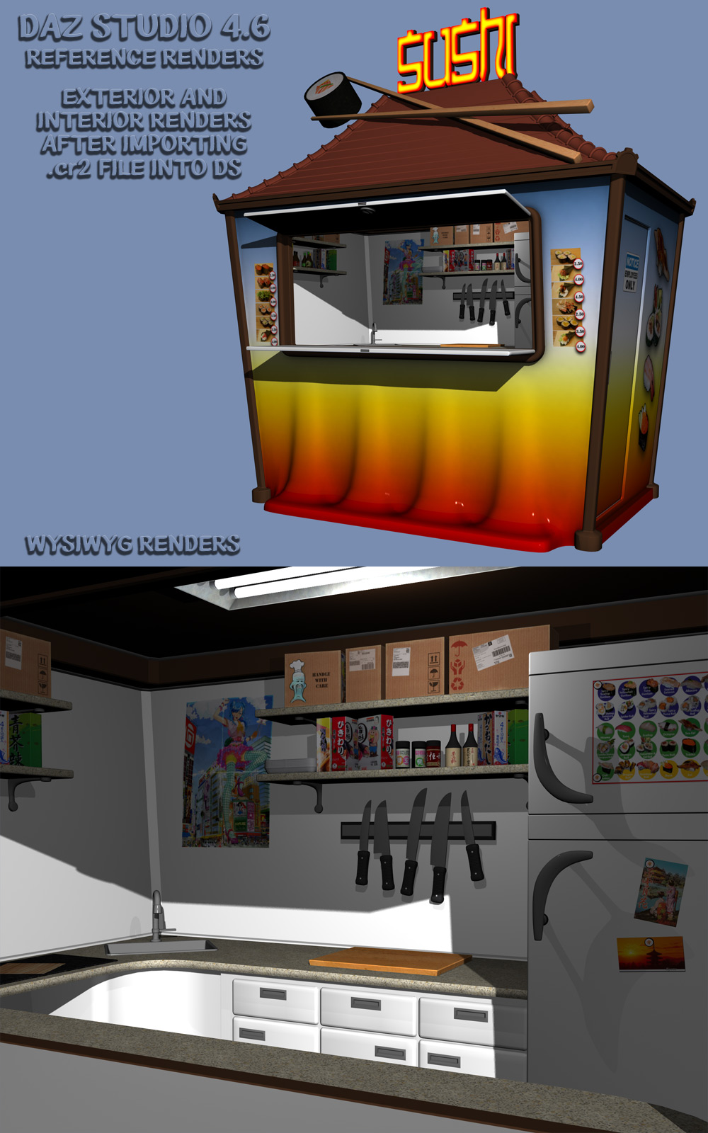 Urban Jungle_Sushi Kiosk by N/A