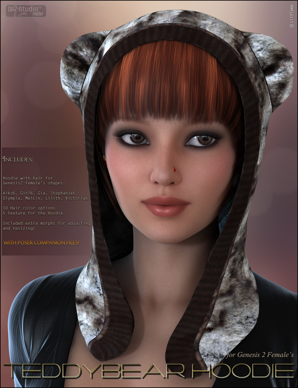 TeddyBear Hoodie G2F by N/A