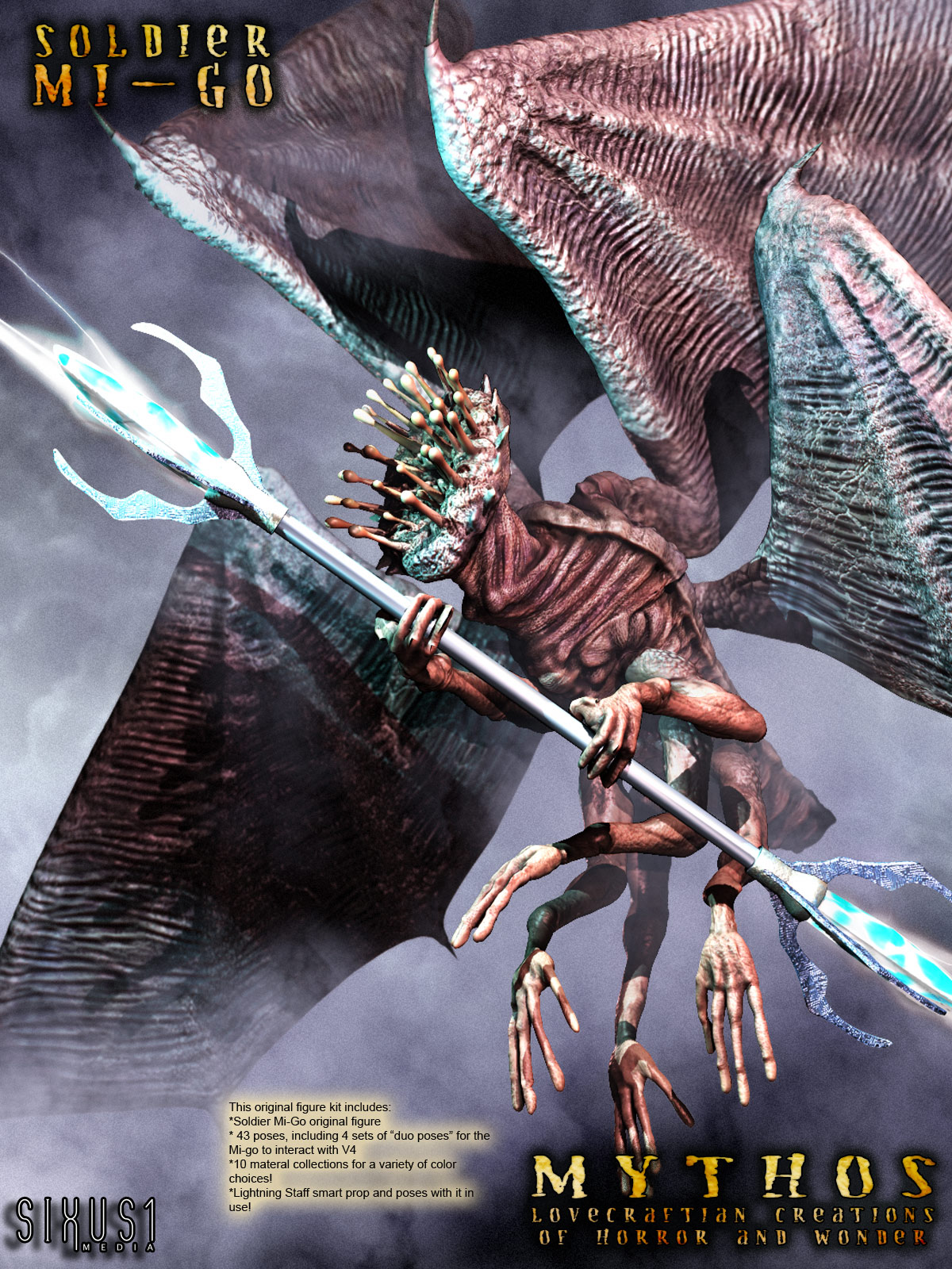 S1M Mythos: Mi-Go Soldier by N/A