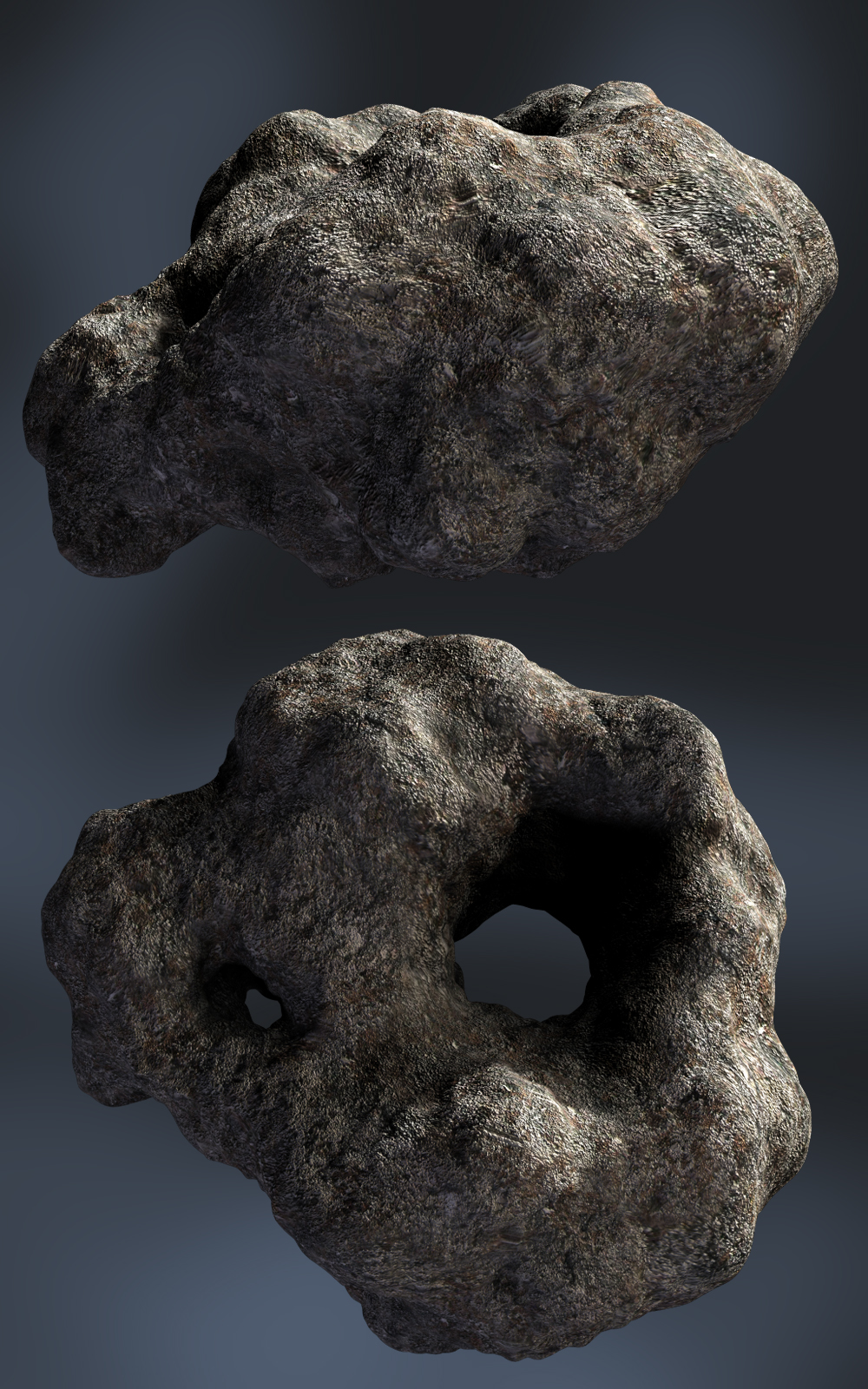 Space Rocks DR 01 obj by N/A