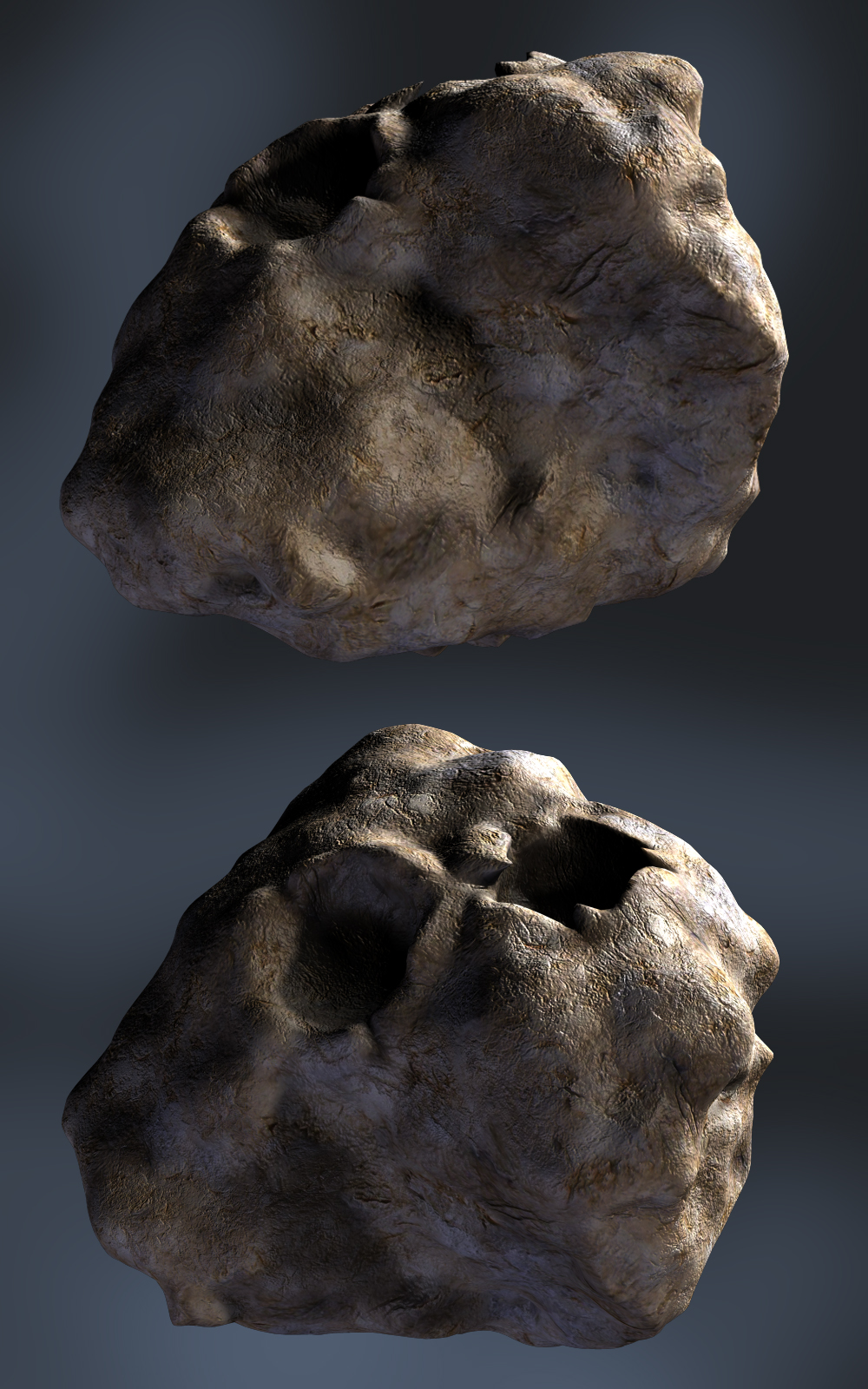Space Rocks DR 01 obj by N/A