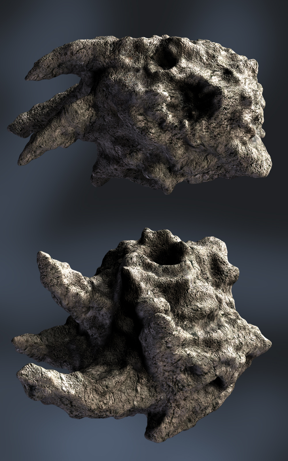 Space Rocks DR 01 obj by N/A