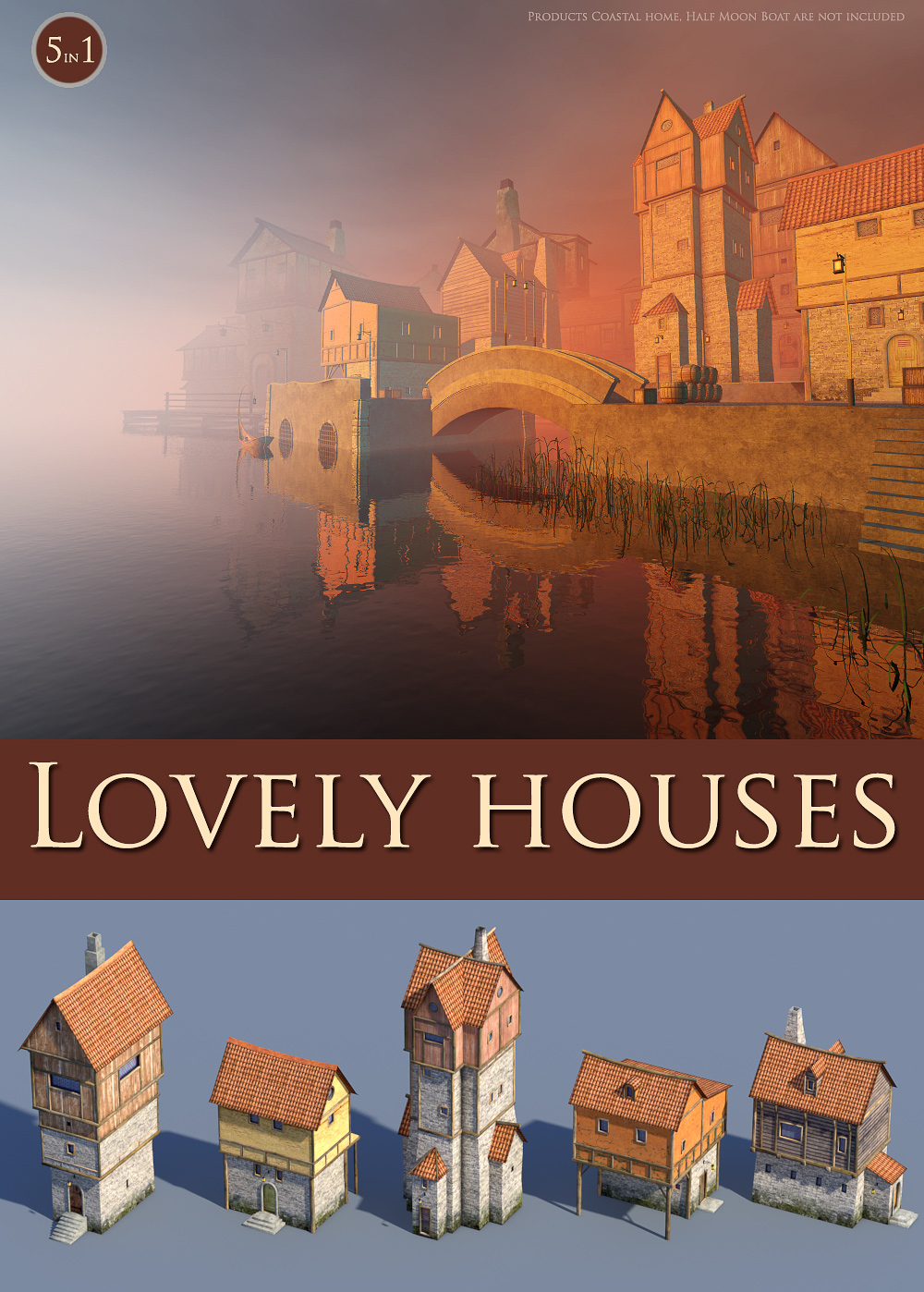 Lovely houses by N/A