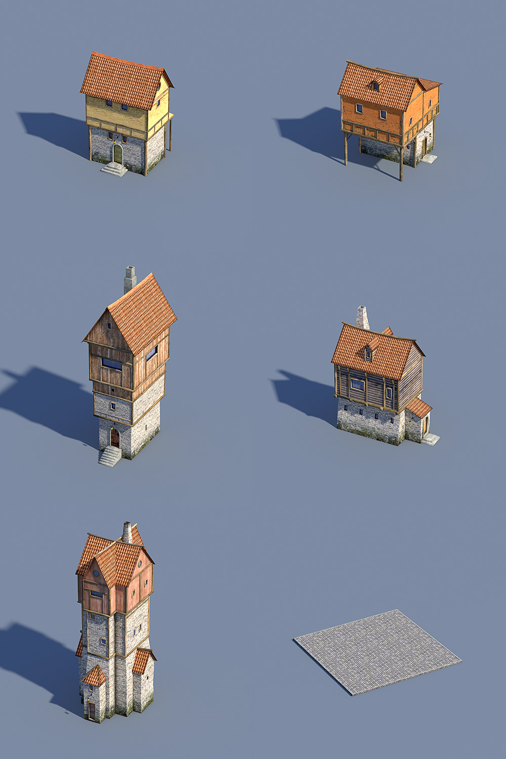 Lovely houses by N/A
