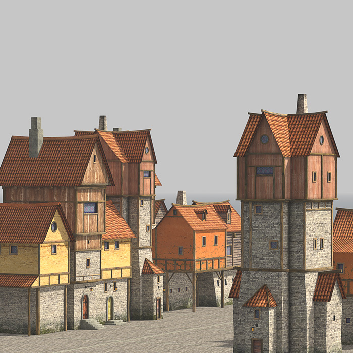 Lovely houses by N/A