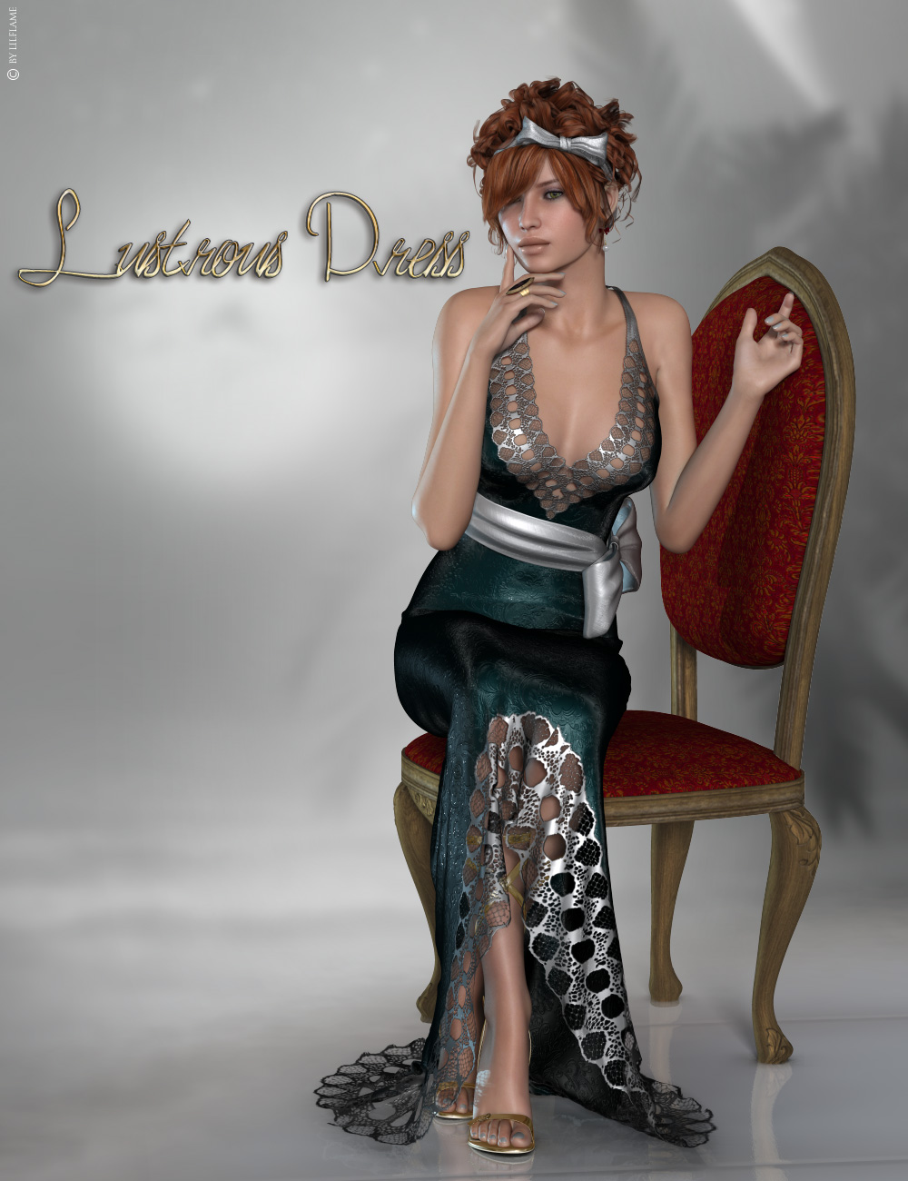 Dynamic Lustrous Dress by N/A