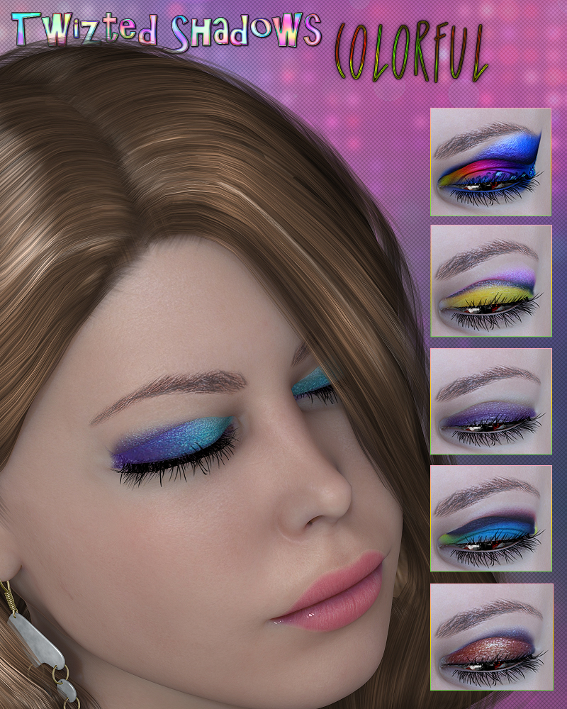 Twizted Shadows-Colorful by N/A
