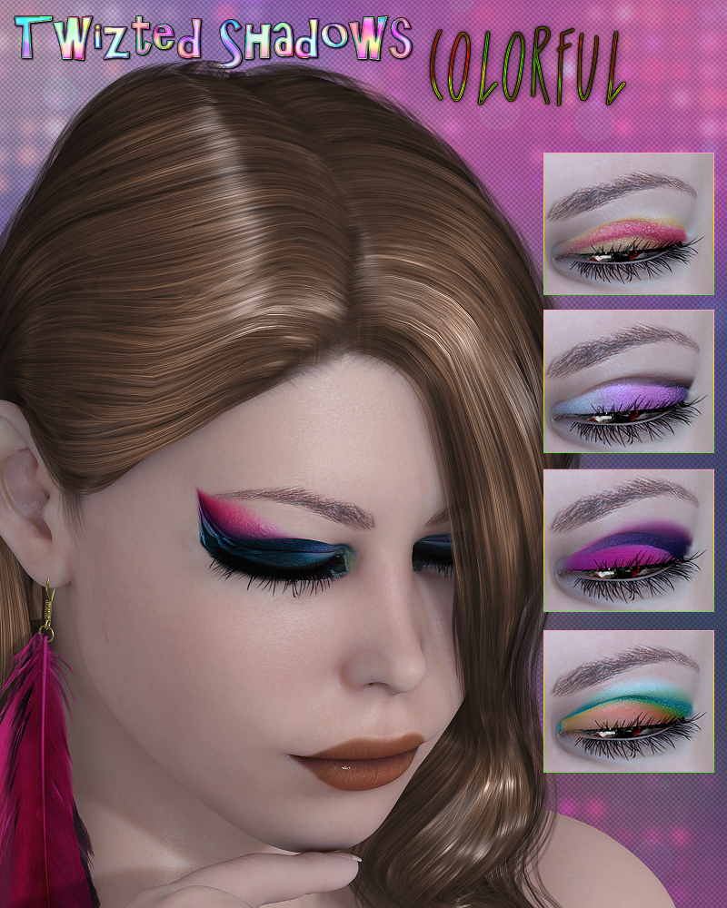 Twizted Shadows-Colorful by N/A