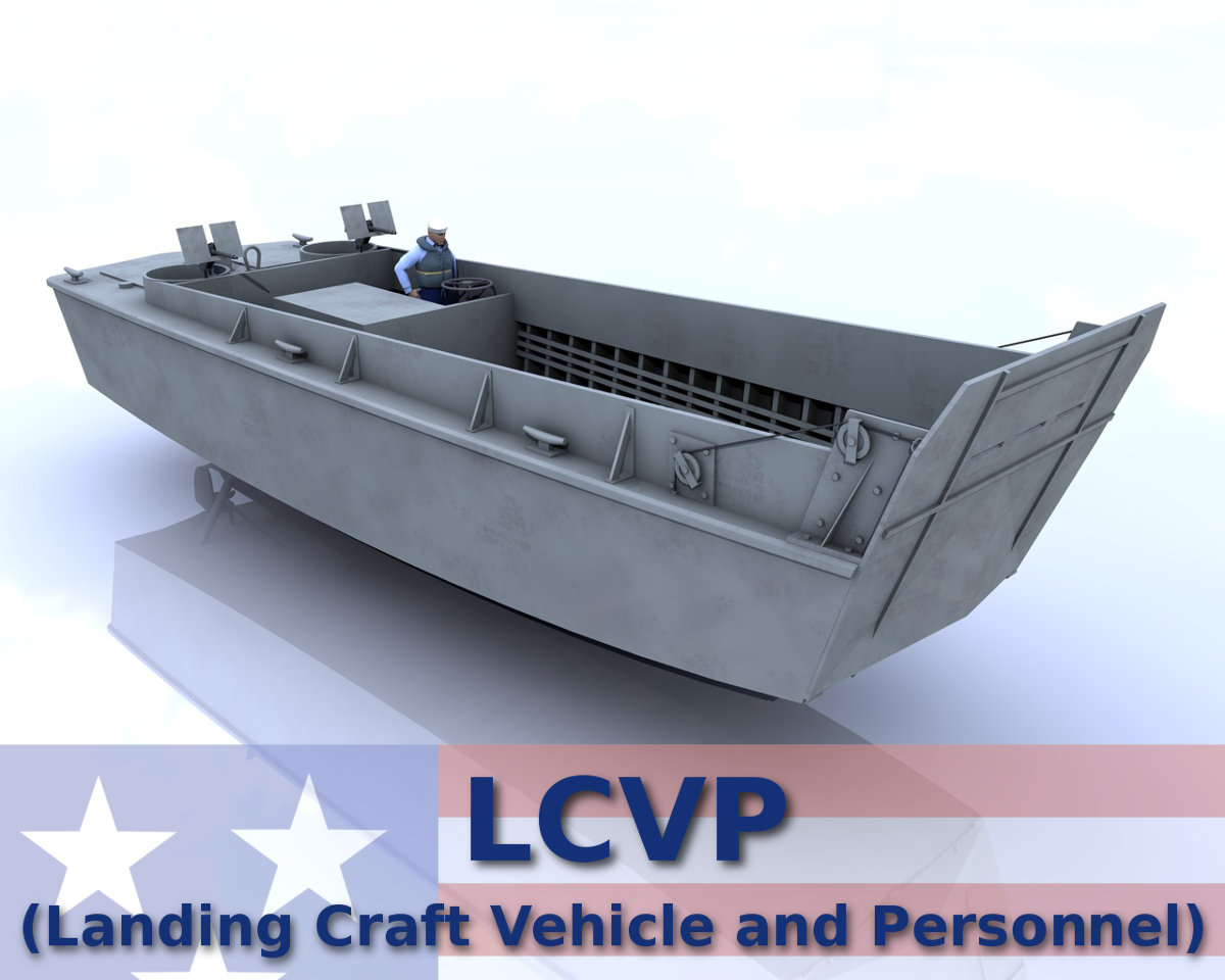LCVP - Landing Craft, Vehicle, Personnel by N/A