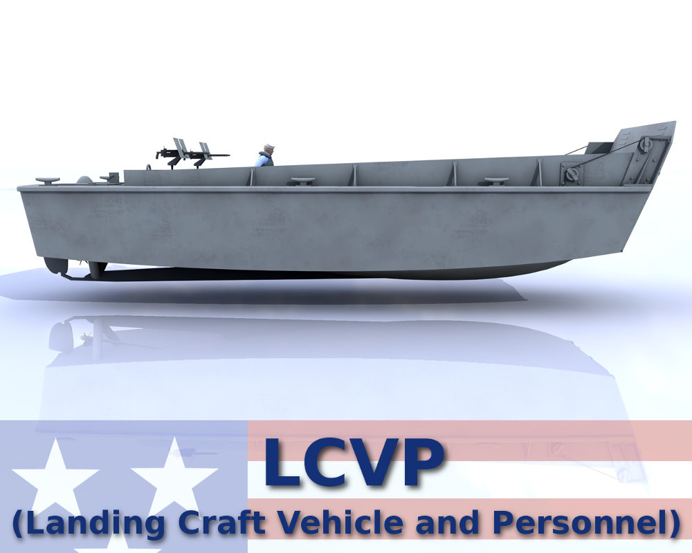 LCVP - Landing Craft, Vehicle, Personnel by N/A