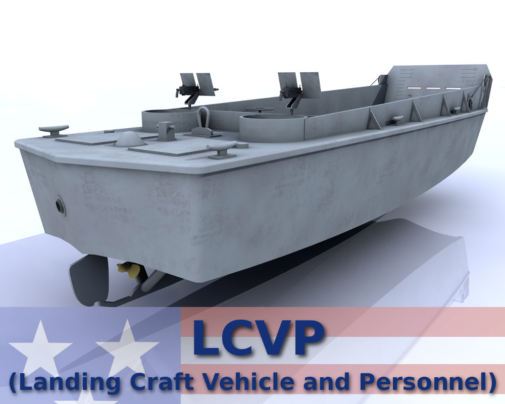 LCVP - Landing Craft, Vehicle, Personnel by N/A