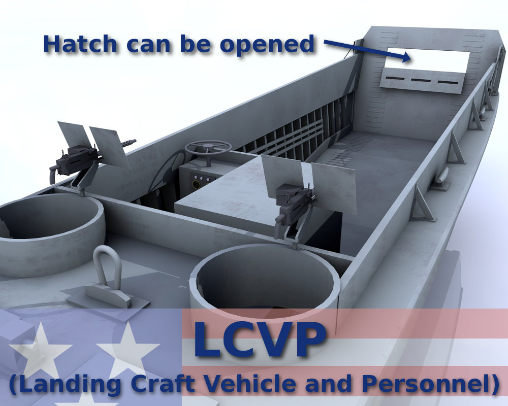 LCVP - Landing Craft, Vehicle, Personnel by N/A