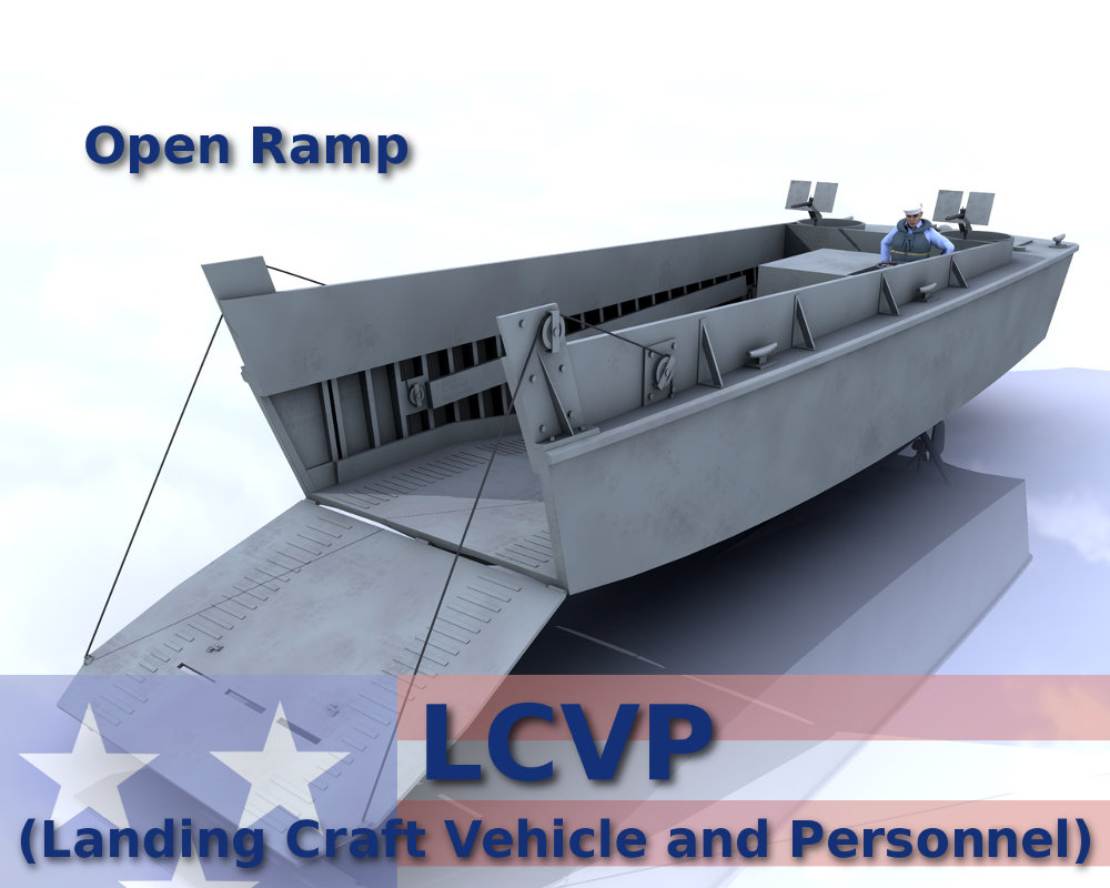 LCVP - Landing Craft, Vehicle, Personnel by N/A