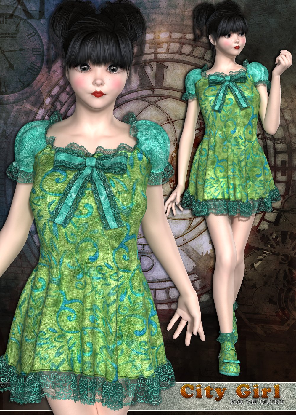City Girl for V4F outfit by N/A