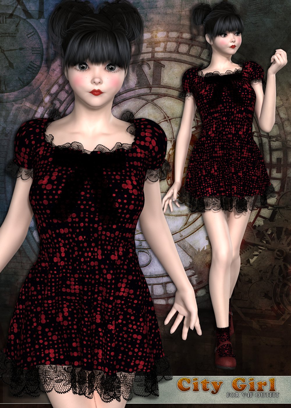 City Girl for V4F outfit by N/A