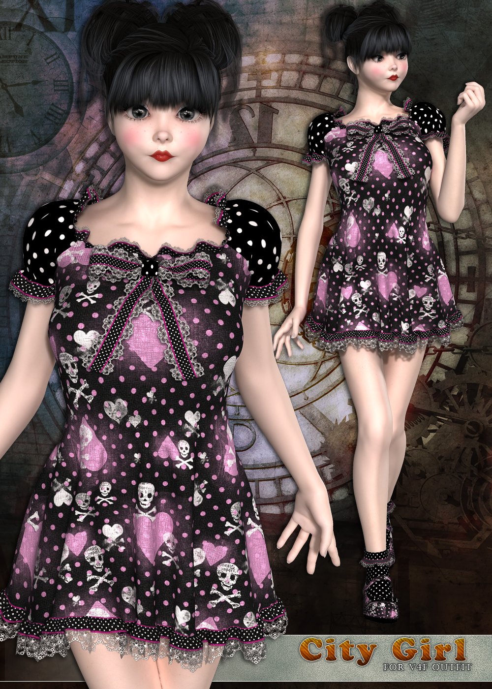 City Girl for V4F outfit by N/A