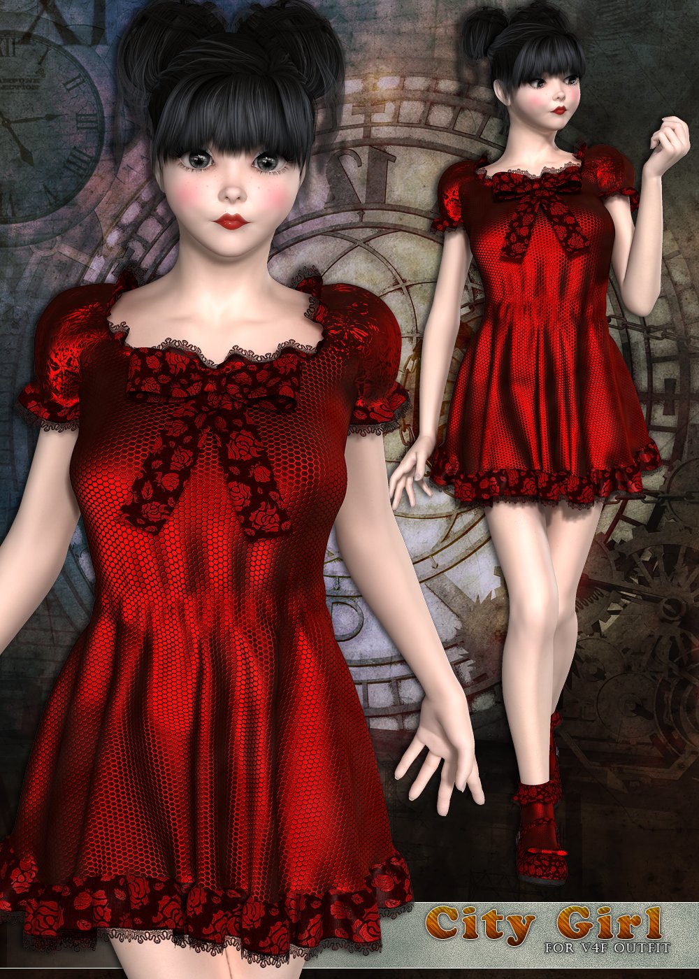 City Girl for V4F outfit by N/A