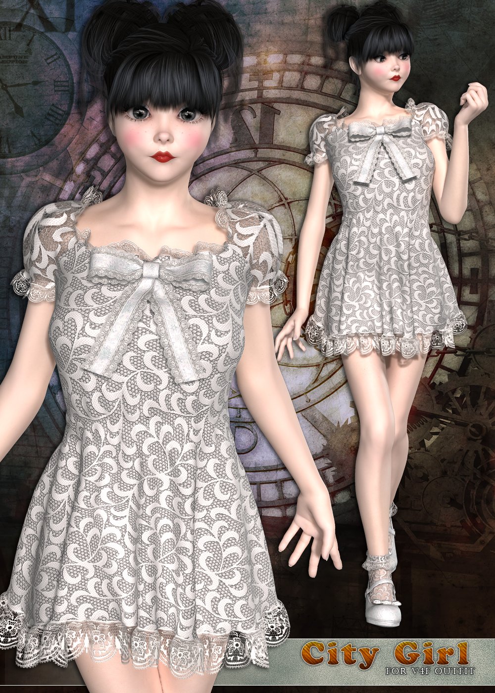 City Girl for V4F outfit by N/A