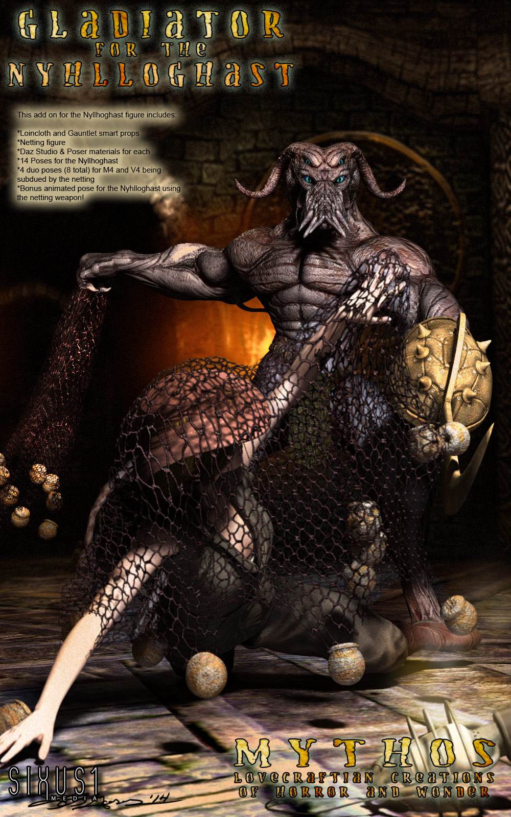 S1M Mythos: Nyhlloghast Gladiator by N/A
