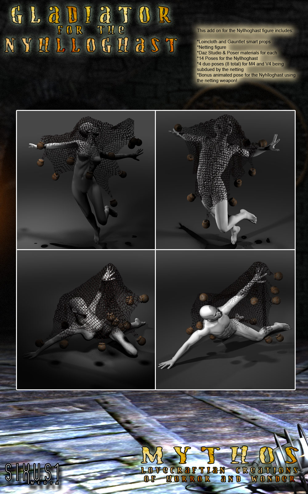 S1M Mythos: Nyhlloghast Gladiator by N/A