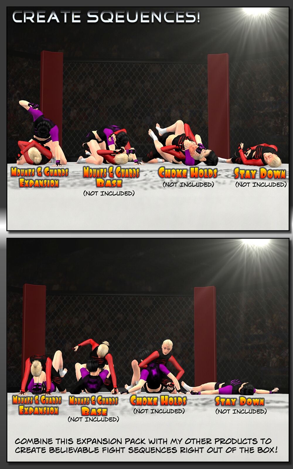 MMA Mounts & Guards Expansion Pack - V4 Edition by N/A