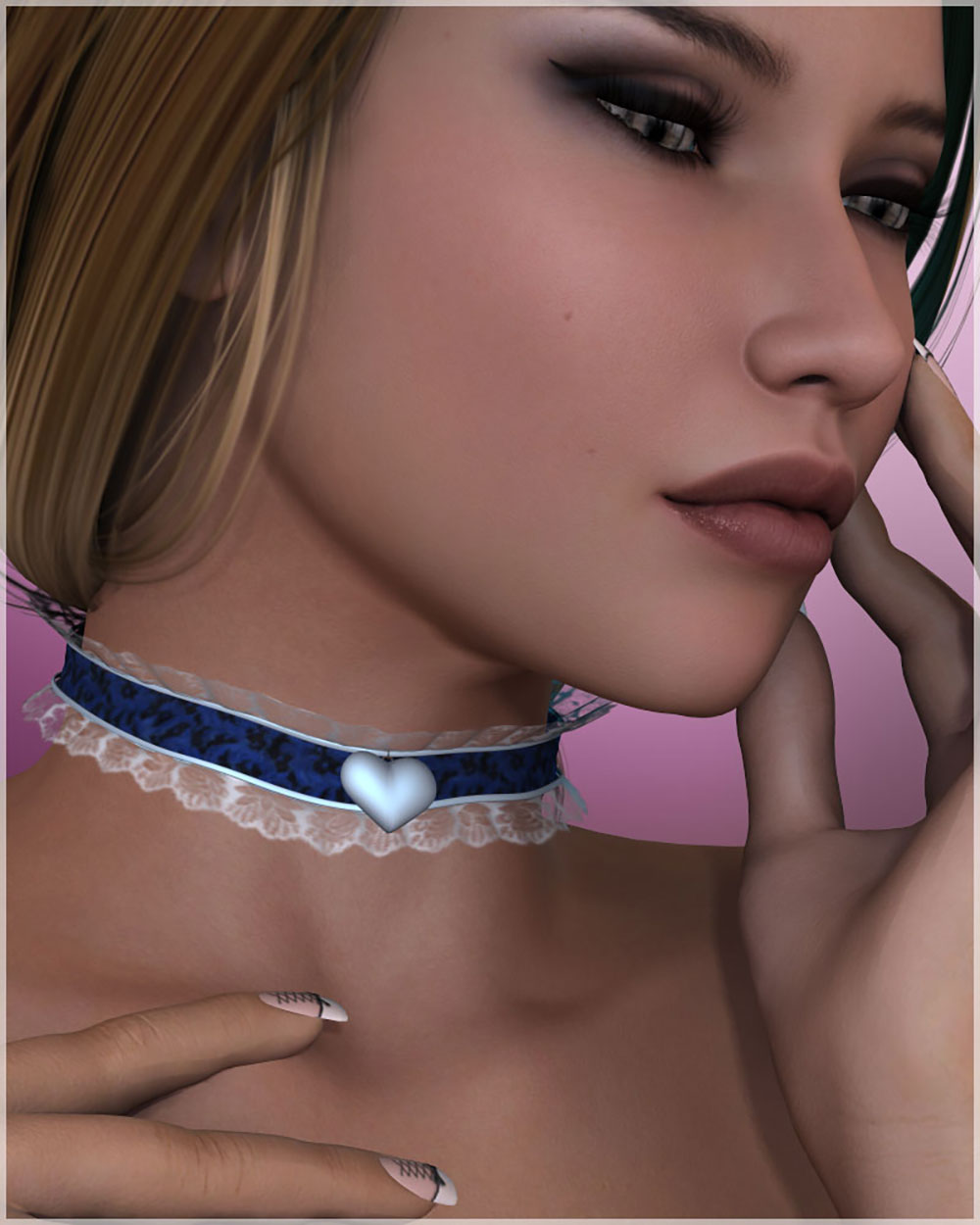 So Stylish for Twisted Hearts Chokers by N/A