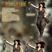 S1M Pulp Heroes: The Explorer for V4 by N/A