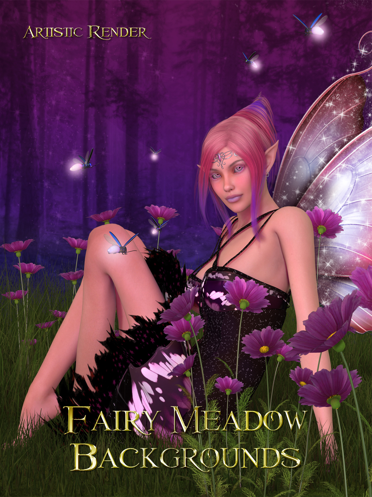 Fairy Meadow Backgrounds by N/A