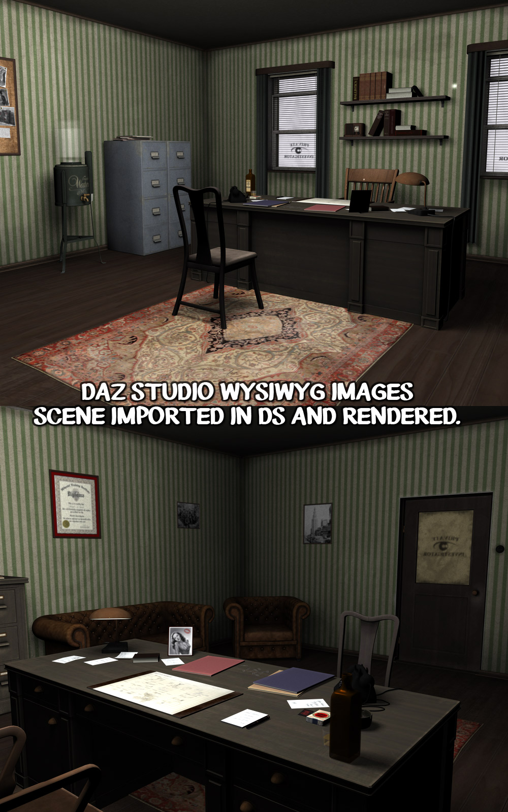 Private Investigators Office by N/A