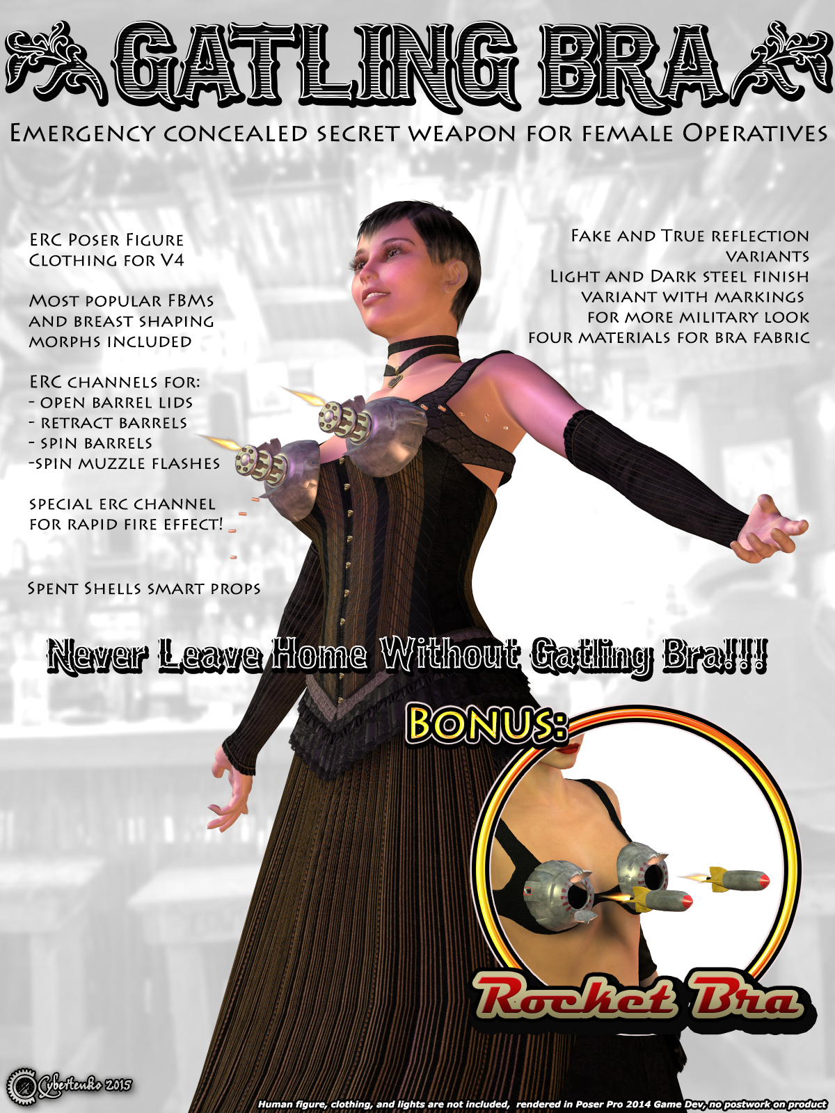 Gatling Bra by N/A