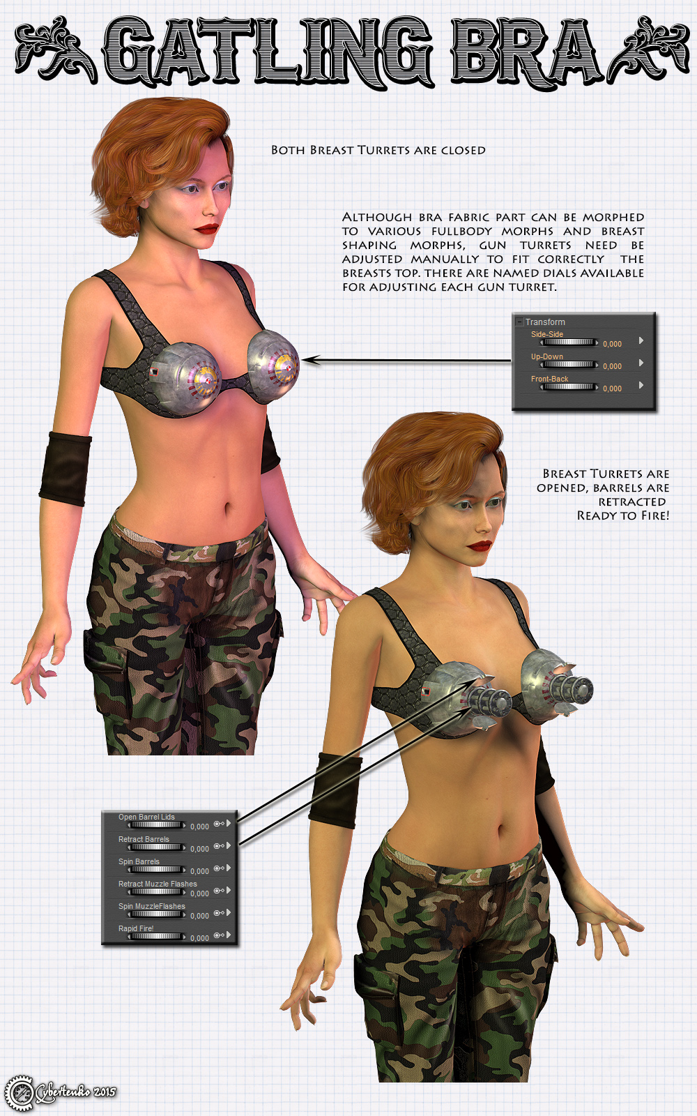 Gatling Bra by N/A